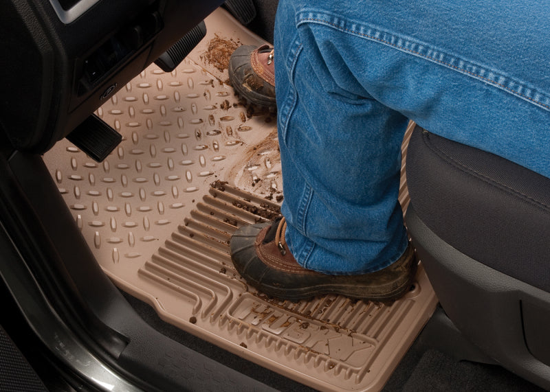 Husky Liners 02-10 Ford Explorer/04-12 Chevy Colorado/GMC Canyon Heavy Duty Black Front Floor Mats