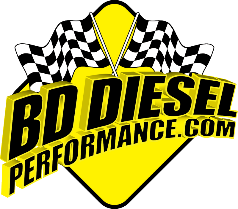 BD Diesel Xtruded Trans Oil Cooler - 1/2 inch Cooler Lines