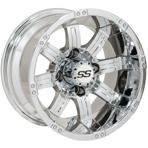 GTW® Tempest 12″ Chrome Wheel (3:4 Offset)