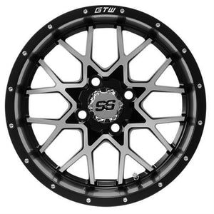 GTW® 14″ Vortex Wheel – Matte Black/Machined
