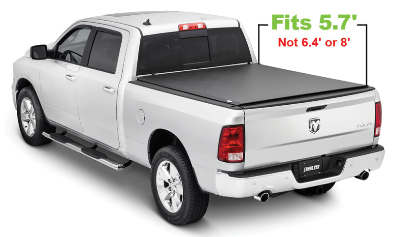 Tonno Pro 09-19 Dodge RAM 1500 5.7ft Fleetside Lo-Roll Tonneau Cover