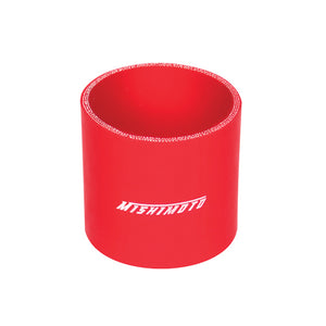 Mishimoto 2.5 Inch Red Straight Coupler