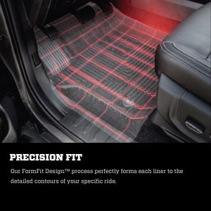 Husky Liners 2014 Toyota Tundra Crew Cab / Ext Cab X-Act Contour Black 2nd Seat Floor Liner