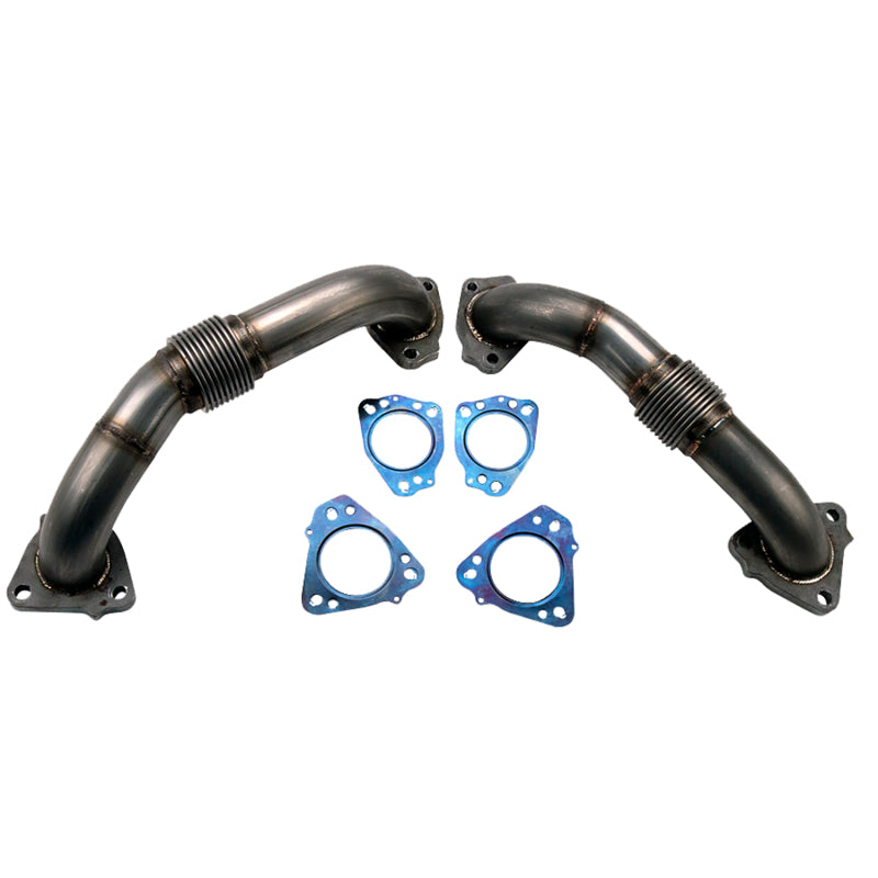Wehrli 17-24 Chevrolet 6.6L L5P Duramax 2in Stainless Up Pipe Kit w/Gaskets