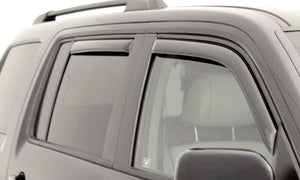 AVS 10-18 Toyota 4Runner Ventvisor In-Channel Front & Rear Window Deflectors 4pc - Smoke