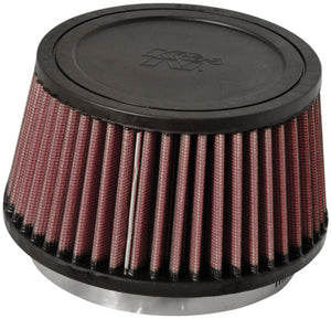 K&N Universal Rubber Filter Round Tapered 4.5in Flange ID x 5.875 Base OD x 5in Top OD x 3.25in H