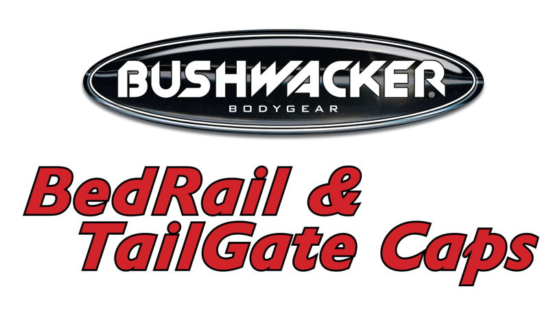 Bushwacker 94-01 Dodge Ram 1500 Fleetside Bed Rail Caps 78.0in Bed - Black