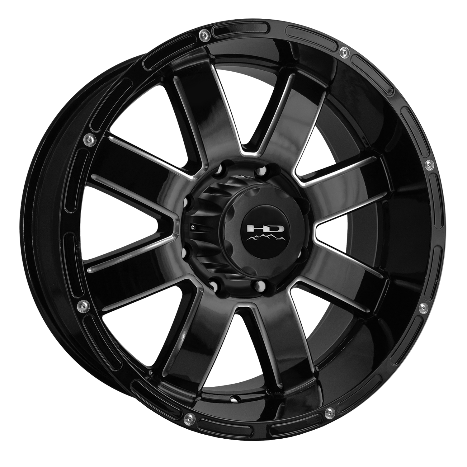 Remington® Off-Road - 8 Point - Offroad Truck & SUV - Part Number: EP2090800GB-M Wheel