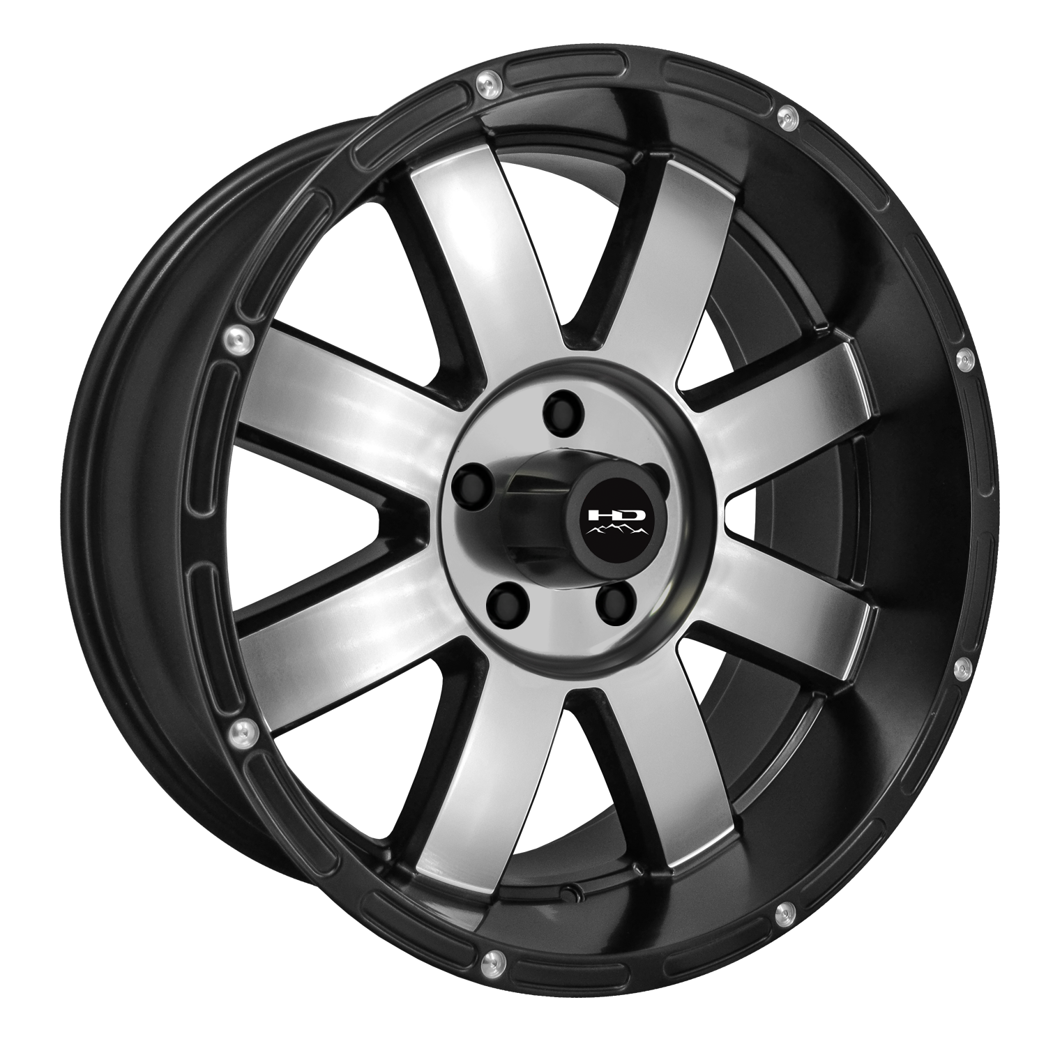 Remington® Off-Road - 8 Point - Offroad Truck & SUV - Part Number: EP2090730SBM Wheel