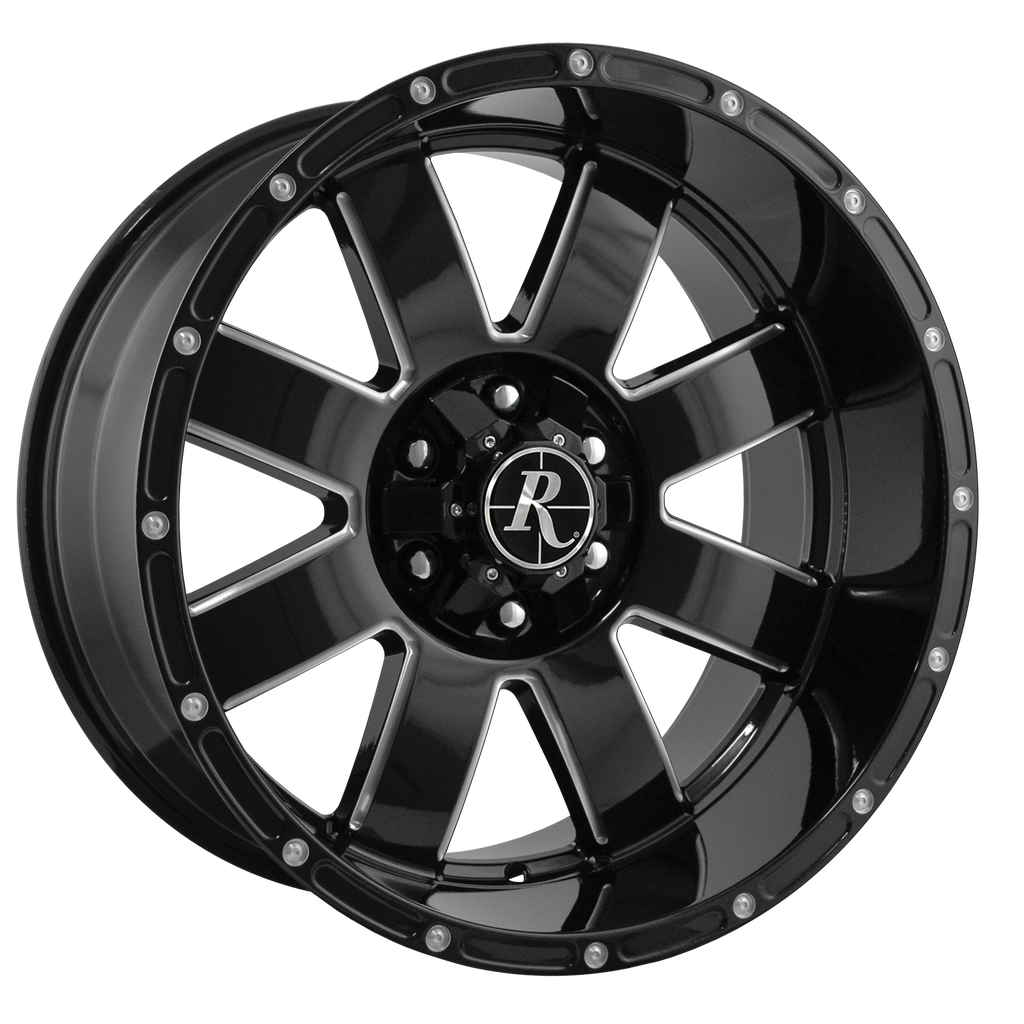 Remington® Off-Road - 8 Point - Offroad Truck & SUV - Part Number: EP201066-35GB-M Wheel