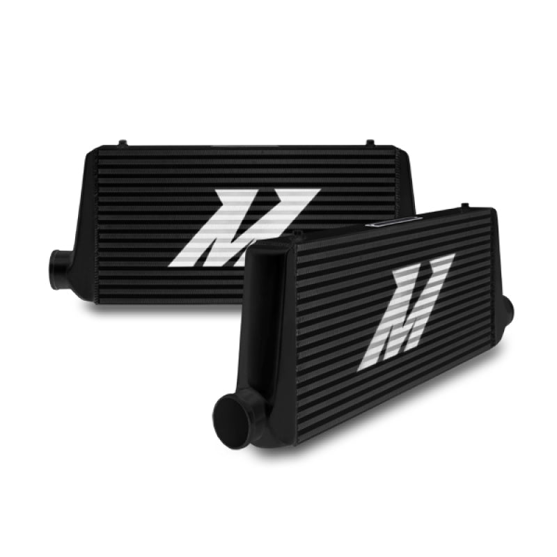 Mishimoto Universal Silver R Line Intercooler Overall Size: 31x12x4 Core Size: 24x12x4 Inlet / Outle