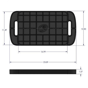 Tool Tray Silicone Large Color Lime Green S&B