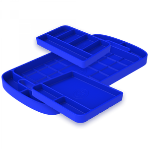 Tool Tray Silicone 3 Piece Set Color Blue S&B