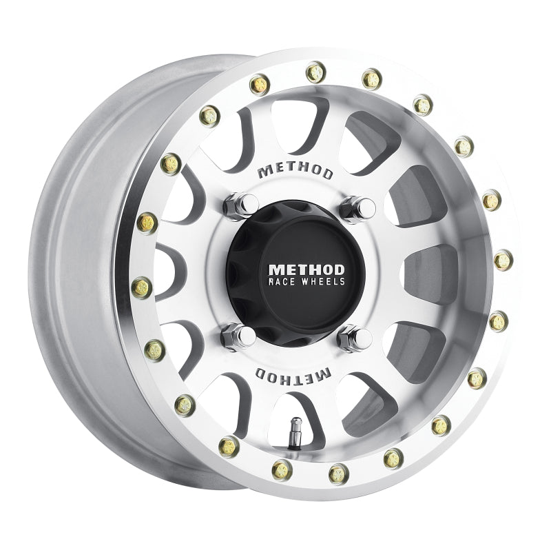 Method MR401 UTV Beadlock 15x7 / 4+3/13mm Offset / 4x156 / 132mm CB Machined - Raw Wheel
