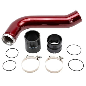 Wehrli 20-24 Chevrolet 6.6L L5P Duramax Passenger Side 3.5in Intercooler Pipe - WCFab Red