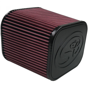 Air Filter For Intake Kits 75-1532, 75-1525 Oiled Cotton Cleanable Red S&B