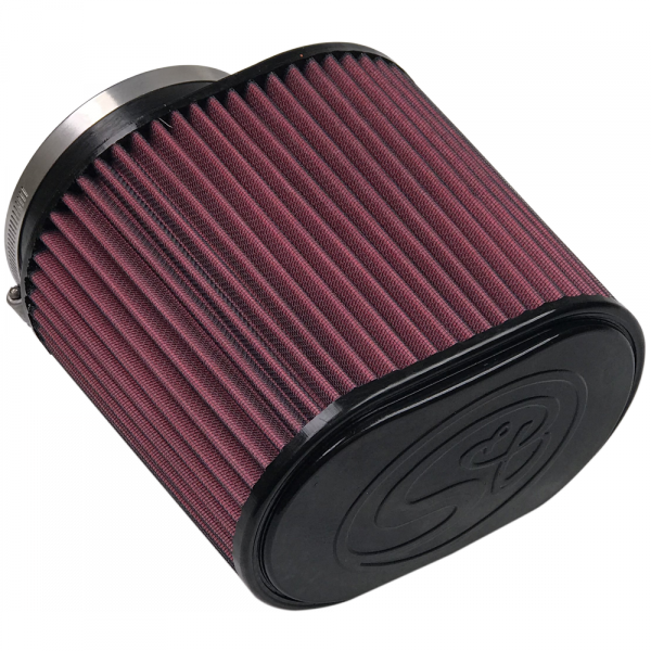 Air Filter For Intake Kits 75-5013 Oiled Cotton Cleanable Red S&B