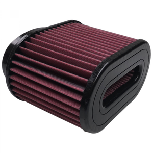 Air Filter For Intake Kits 75-5016, 75-5022, 75-5020 Oiled Cotton Cleanable Red S&B