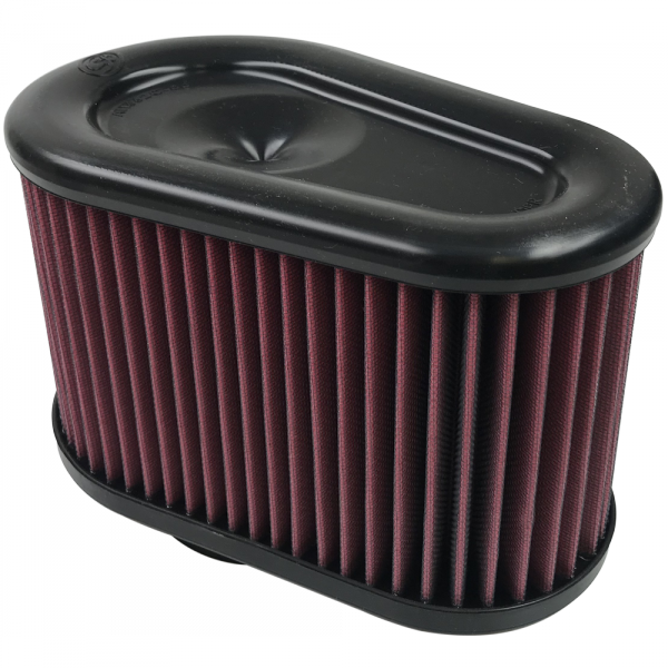 Air Filter For Intake Kits 75-5070 Oiled Cotton Cleanable Red S&B