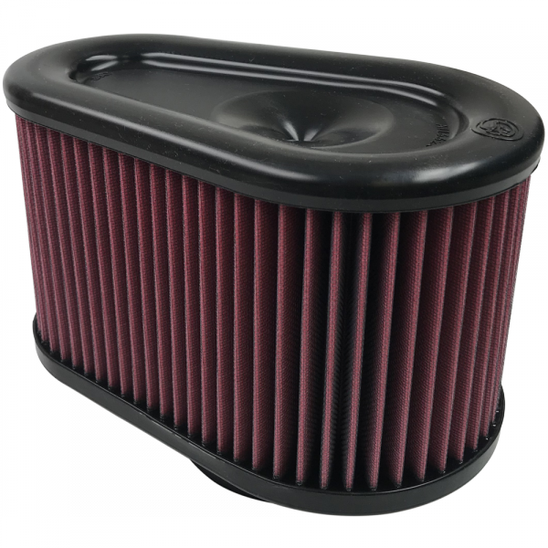 Air Filter For Intake Kits 75-5070 Oiled Cotton Cleanable Red S&B