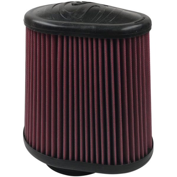 Air Filter For Intake Kits 75-5104,75-5053 Oiled Cotton Cleanable Red S&B