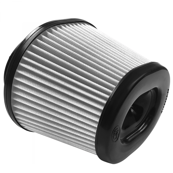 Air Filter For Intake Kits 75-5105,75-5054 Dry Extendable White S&B