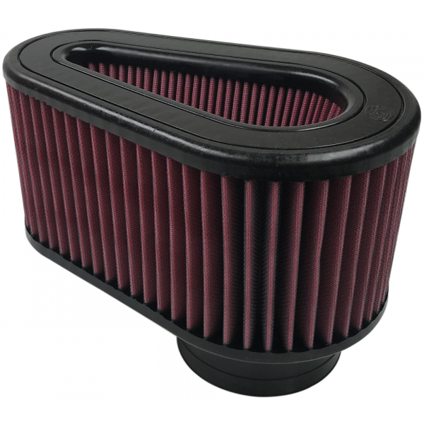 Air Filter For Intake Kits 75-5032 Oiled Cotton Cleanable Red S&B