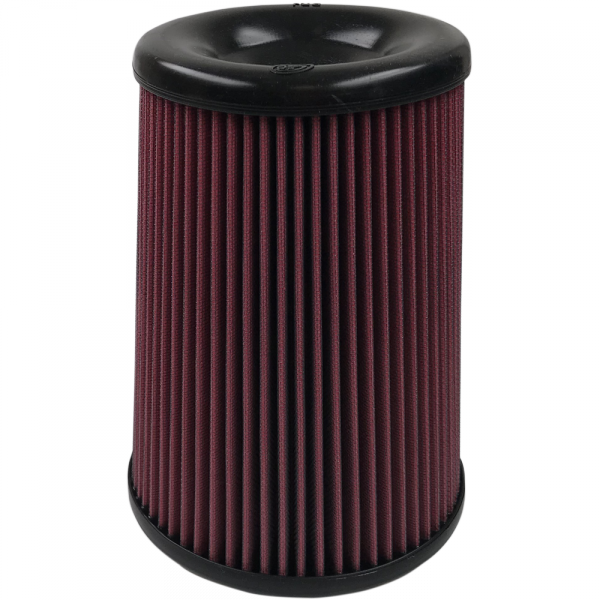 Air Filter For Intake Kits 75-5085,75-5082,75-5103 Oiled Cotton Cleanable Red S&B