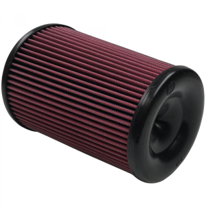 Air Filter For Intake Kits 75-5085,75-5082,75-5103 Oiled Cotton Cleanable Red S&B