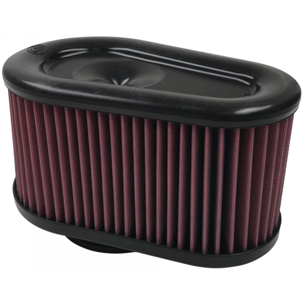 Air Filter For Intake Kits 75-5086,75-5088,75-5089 Oiled Cotton Cleanable Red S&B