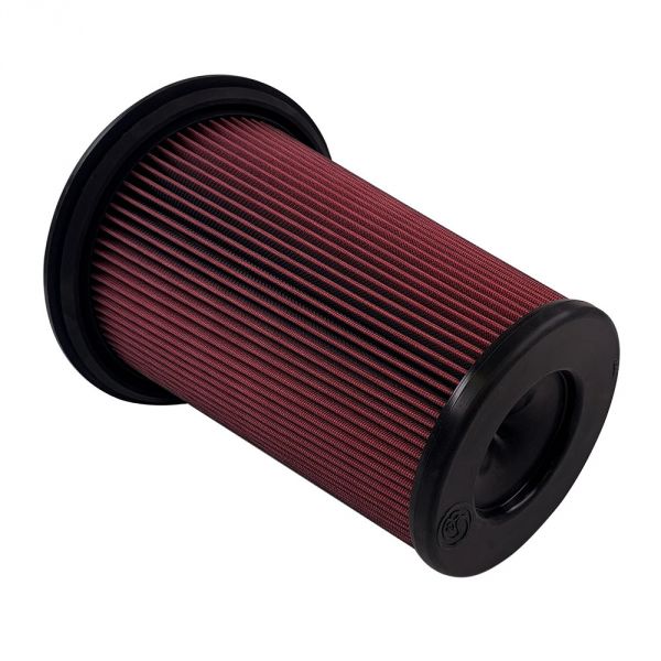 Air Filter For Intake Kit 75-5128 Oiled Cotton Cleanable Red S&B