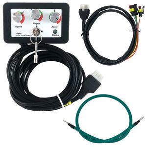 Club Car (w/ Curtis 1510/1515) 600A 5KW Navitas DC to AC Conversion Kit with On-the-Fly Programmer