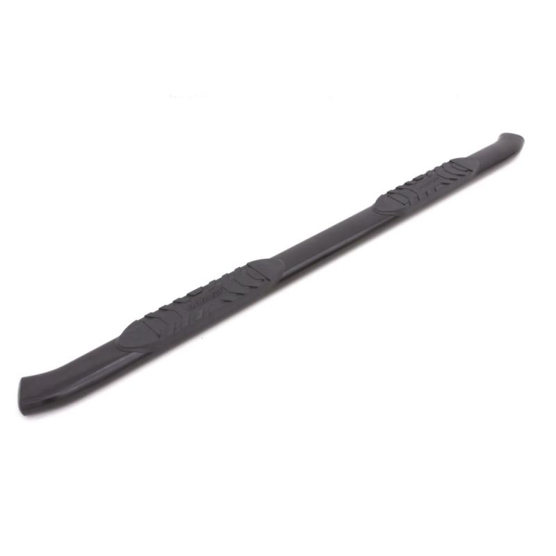 Lund 05-17 Toyota Tacoma Access Cab 5in. Oval Curved Steel Nerf Bars - Black