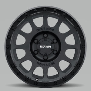 Method MR305 NV 17x8.5 0mm Offset 5x5 94mm CB Double Black Wheel