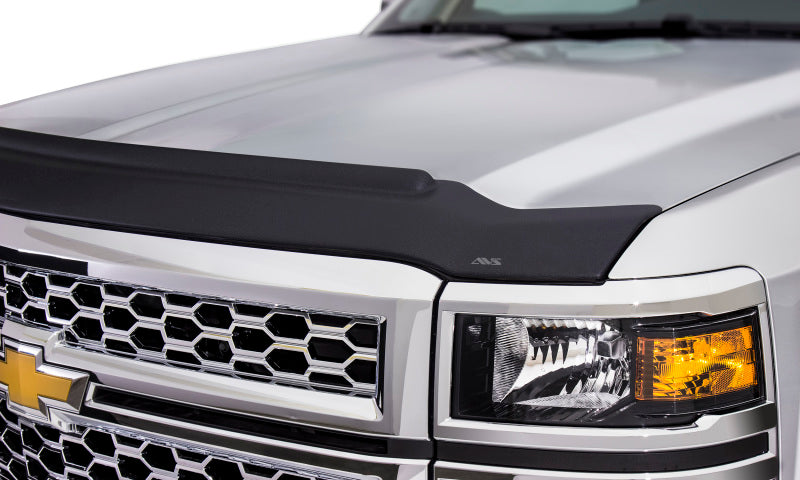 AVS 07-14 Chevy Tahoe Aeroskin II Textured Low Profile Hood Shield - Black