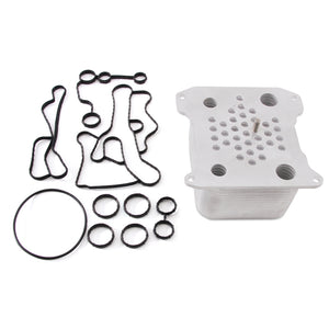 Mishimoto 08-10 Ford 6.4L Powerstroke Replacement Oil Cooler Kit