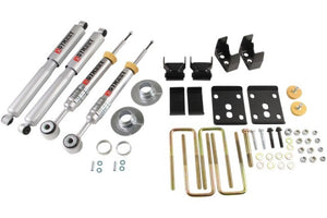 Belltech 09-13 Ford F150 Ext&Quad Cab Short Bed 2WD Lowering Kit w/ SP Shocks 5.5in R Drop