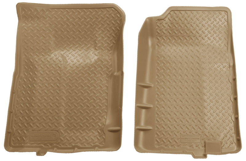 Husky Liners 92-94 Chevy Blazer/GMC Yukon Full Size (2DR) Classic Style Tan Floor Liners