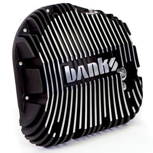 Banks 85-19 Ford F250/ F350 10.25in 12 Bolt Black Milled Differential Cover Kit