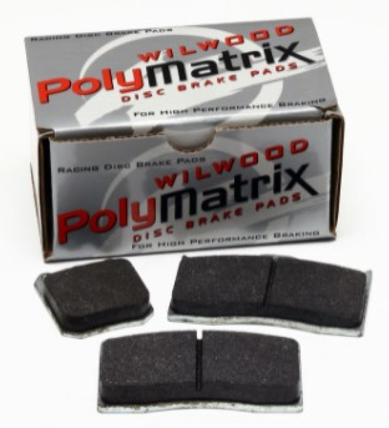 Wilwood PolyMatrix Pad Set - 7112 E Bedded DL .49in Thick Forged Dynalite