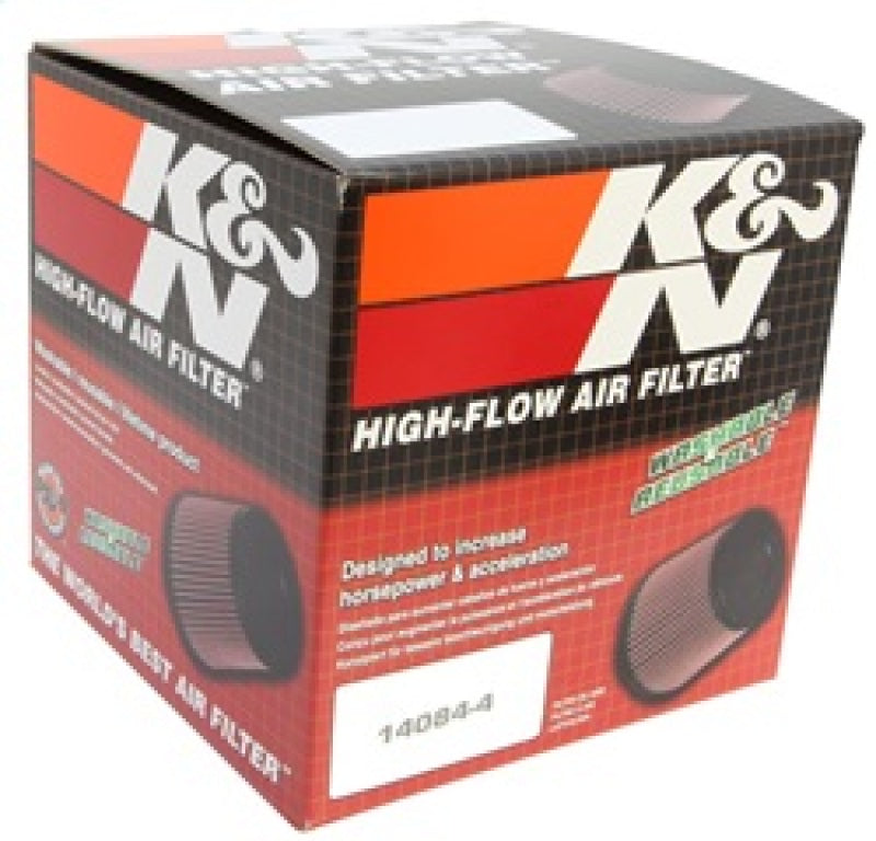 K&N Universal Rubber Filter Round Tapered 4.5in Flange ID x 5.875 Base OD x 5in Top OD x 3.25in H