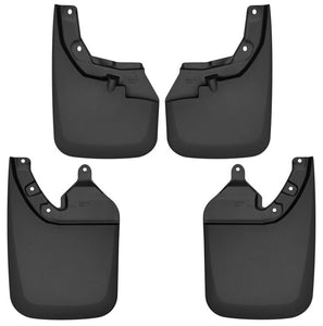 Husky Liners 16-22 Toyota Tacoma w/ OE Fender Flares Front and Rear Mud Guards - Black
