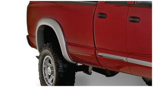 Bushwacker 02-08 Dodge Ram 1500 Fleetside Extend-A-Fender Style Flares 2pc - Black