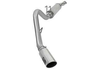 aFe MACHForce XP 2017 Ford SuperDuty F-250/F-350 V8 6.2L CC/LB Cat-Back SS 4in. Exhaust System