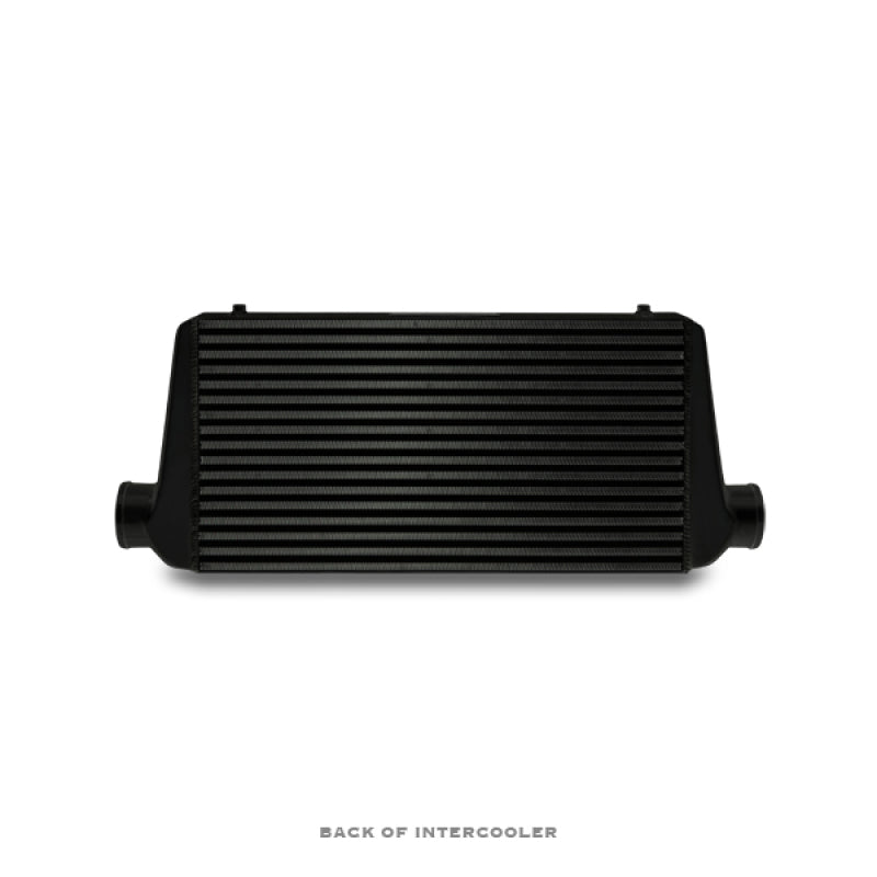Mishimoto Universal Black R Line Intercooler Overall Size: 31x12x4 Core Size: 24x12x4 Inlet / Outlet